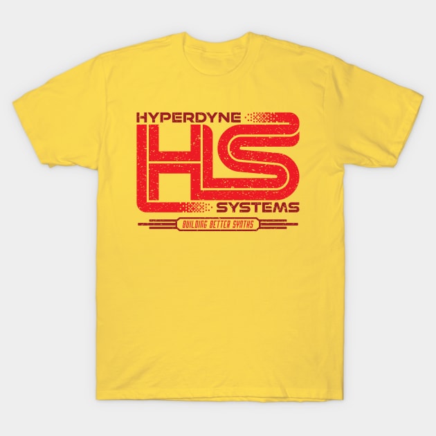 Hyperdyne Systems - Red T-Shirt by DCLawrenceUK